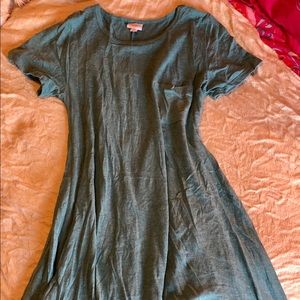 Heathered Seafoam Green Lularoe Carly Dress